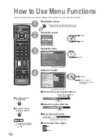 Предварительный просмотр 18 страницы Panasonic TX-26LXD76F Operating Instructions Manual