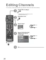 Предварительный просмотр 24 страницы Panasonic TX-26LXD76F Operating Instructions Manual