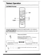 Предварительный просмотр 62 страницы Panasonic TX-26V2Z Operating Instructions Manual