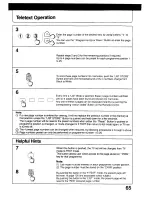 Предварительный просмотр 63 страницы Panasonic TX-26V2Z Operating Instructions Manual