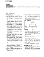 Preview for 2 page of Panasonic TX-28A2X Service Manual