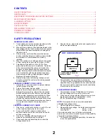 Предварительный просмотр 2 страницы Panasonic TX-28CK1P Service Manual