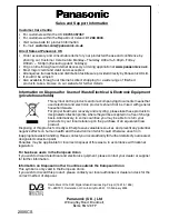 Preview for 40 page of Panasonic TX-28DTX11 Operating Instructions Manual