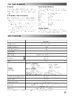 Предварительный просмотр 27 страницы Panasonic TX-28EX20C Operating Instructions Manual