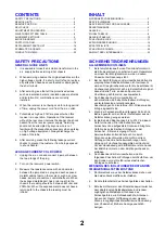 Preview for 2 page of Panasonic TX-28LB10F Service Manual