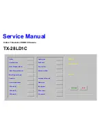 Panasonic TX-28LD1C Service Manual предпросмотр