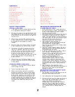 Preview for 2 page of Panasonic TX-28LD20F Service Manual