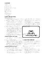 Предварительный просмотр 4 страницы Panasonic TX-28LD2P Service Manual