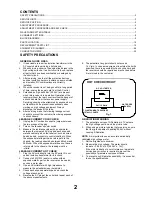 Preview for 2 page of Panasonic TX-28LD4DP Service Manual