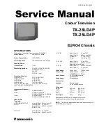 Preview for 3 page of Panasonic TX-28LD4P Service Manual