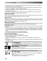 Предварительный просмотр 24 страницы Panasonic TX-28PL1D Operating Instructions Manual