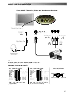 Предварительный просмотр 27 страницы Panasonic TX-28PL1D Operating Instructions Manual