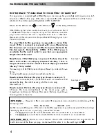 Preview for 4 page of Panasonic TX-28PS1L Operating Instructions Manual