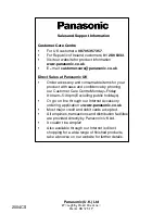 Preview for 44 page of Panasonic TX-28PS1L Operating Instructions Manual