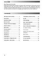 Preview for 2 page of Panasonic TX-28PX10DM Operating Instructions Manual