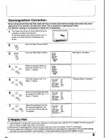 Предварительный просмотр 9 страницы Panasonic TX-28WG25 Series Operating Instructions Manual