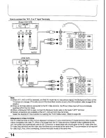 Предварительный просмотр 14 страницы Panasonic TX-28WG25 Series Operating Instructions Manual