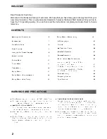 Предварительный просмотр 2 страницы Panasonic TX-29A30C Operating Instructions Manual