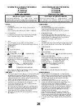 Предварительный просмотр 28 страницы Panasonic TX-29AK20C Service Manual