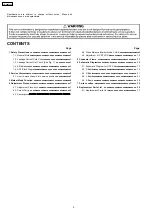 Предварительный просмотр 2 страницы Panasonic TX-29E220T Service Manual