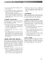 Preview for 3 page of Panasonic TX-29E40DM Operating Instructions Manual