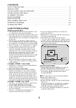 Предварительный просмотр 2 страницы Panasonic TX-29E50D Service Manual