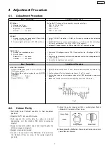 Предварительный просмотр 7 страницы Panasonic TX-29F150B Service Manual