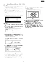 Предварительный просмотр 9 страницы Panasonic TX-29F150B Service Manual