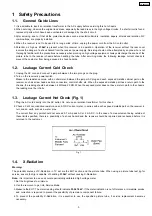 Предварительный просмотр 3 страницы Panasonic TX-29F350T Service Manual