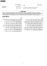 Предварительный просмотр 2 страницы Panasonic TX-29G455R-IRAN Service Manual