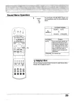 Preview for 29 page of Panasonic TX-29GF10 series Operating Instructions Manual