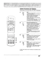 Preview for 37 page of Panasonic TX-29GF10 series Operating Instructions Manual