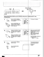 Preview for 21 page of Panasonic TX-29GF85 Series Operating Instructions Manual