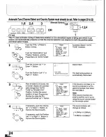 Preview for 24 page of Panasonic TX-29GF85 Series Operating Instructions Manual