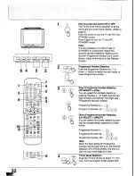 Preview for 32 page of Panasonic TX-29GF85 Series Operating Instructions Manual