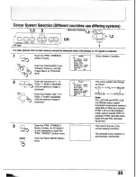 Preview for 35 page of Panasonic TX-29GF85 Series Operating Instructions Manual