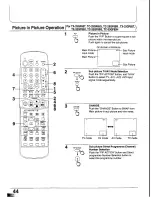 Preview for 44 page of Panasonic TX-29GF85 Series Operating Instructions Manual