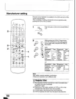 Preview for 50 page of Panasonic TX-29GF85 Series Operating Instructions Manual