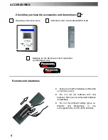 Preview for 4 page of Panasonic TX-29N20D Operating Instructions Manual