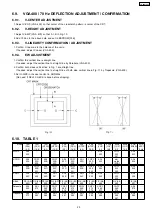 Предварительный просмотр 23 страницы Panasonic TX-29P150T Service Manual