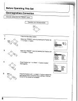 Предварительный просмотр 8 страницы Panasonic TX-29P180Z Operating Instructions Manual