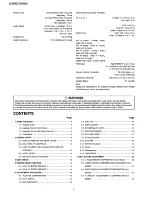 Предварительный просмотр 2 страницы Panasonic TX-29P300K Service Manual