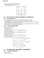 Предварительный просмотр 24 страницы Panasonic TX-29P300K Service Manual