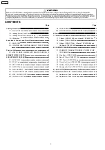 Preview for 2 page of Panasonic TX-29P82X Service Manual