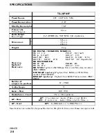 Предварительный просмотр 28 страницы Panasonic TX-29PM1F Operating Instructions Manual