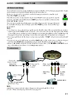 Предварительный просмотр 31 страницы Panasonic TX-29PS11FM Operating Instructions Manual