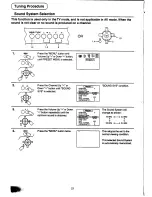 Предварительный просмотр 21 страницы Panasonic TX-29PS62Z Operating Instructions Manual