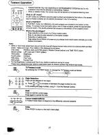 Предварительный просмотр 27 страницы Panasonic TX-29PS62Z Operating Instructions Manual