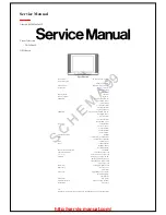 Предварительный просмотр 1 страницы Panasonic TX-29PS62Z Service Manual