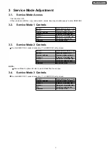 Предварительный просмотр 7 страницы Panasonic TX-29RX20M-MALAYSIA Service Manual